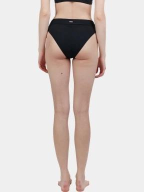 Fundango Sahara Mid Waist Full Bottom női bikini alsó fekete színben 3