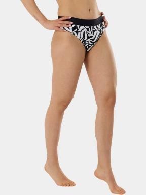 Fundango Sahara Midwaist Full Bottom női bikini alsó fekete színben 3