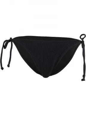 Fundango Innisfil Ties-side Jacquard Bottoms női bikini alsó fekete színben 1