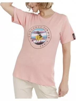 Fundango Bolton T-shirt női rövid ujjú póló magenta színben 1