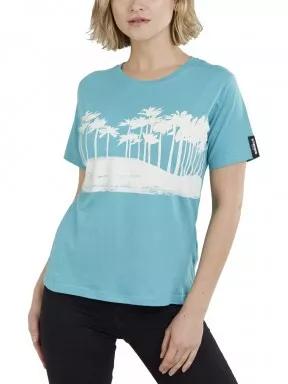 Fundango Bolton T-shirt női rövid ujjú póló zöld színben 1