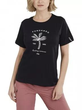 Fundango Bolton T-shirt női rövid ujjú póló sötétkék színben 1