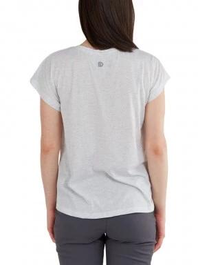 Fundango Rush T-shirt női rövid ujjú sport póló fehér színben 3