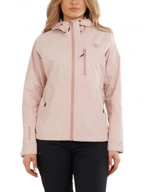 Fundango Piora Waterproof Jacket női esőkabát rózsaszín színben 1