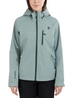 Fundango Piora Waterproof Jacket női esőkabát zöld színben 1