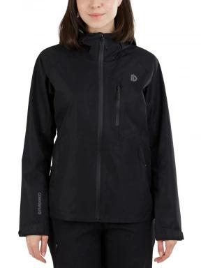 Fundango Piora Waterproof Jacket női esőkabát fekete színben 1