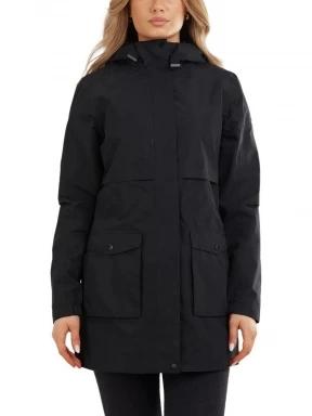Fundango Zhuri Waterproof Jacket női esőkabát fekete színben 1