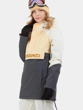 Fundango Birch ECO Logo Anorak női síkabát sárga színben 1