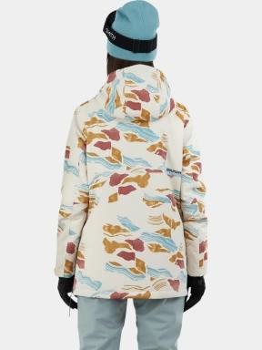 Fundango Birch ECO Logo Anorak női síkabát homok színben 3