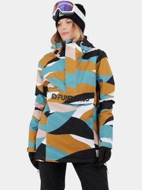 Fundango Birch ECO Logo Anorak női síkabát szürke színben 1