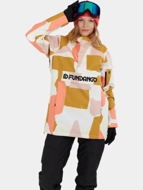 Fundango Birch ECO Logo Anorak női anorák sárga színben 1