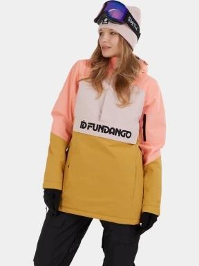 Fundango Birch ECO Logo Anorak női anorák rózsaszín színben 1
