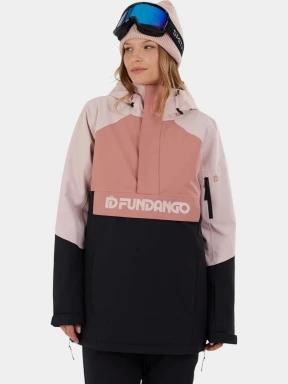 Fundango Birch ECO Logo Anorak női anorák rózsaszín színben 1