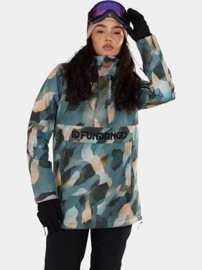 Fundango Birch ECO Logo Anorak női anorák zöld színben 1