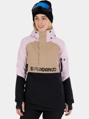 Fundango Birch ECO Logo Anorak női anorák rózsaszín színben 1