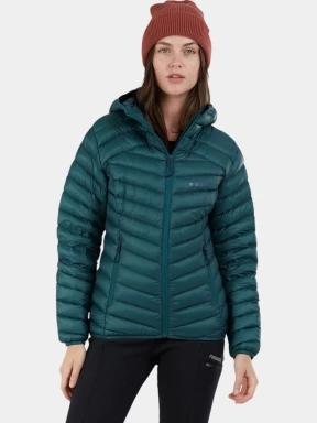 Fundango Rauris Down Jacket W női pehelykabát zöld színben 1