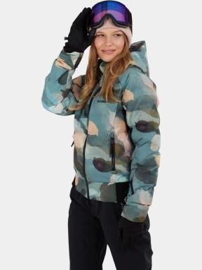 Fundango Zina Padded Jacket női steppelt síkabát zöld színben 1