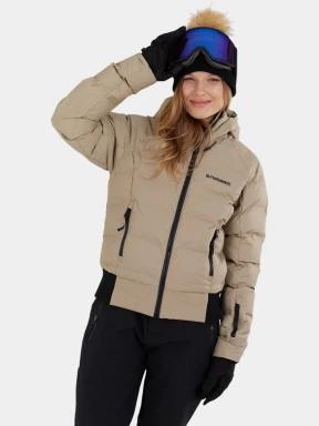Fundango Zina Padded Jacket női steppelt síkabát homok színben 1