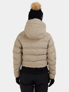 Fundango Zina Padded Jacket női steppelt síkabát homok színben 3