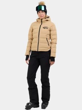 Fundango Rodney Padded Jacket női steppelt síkabát homok színben 3