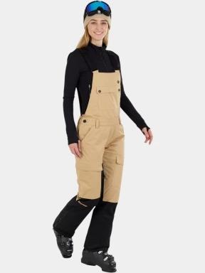 Fundango Sakura ECO Bib Pants női sínadrág homok színben 1