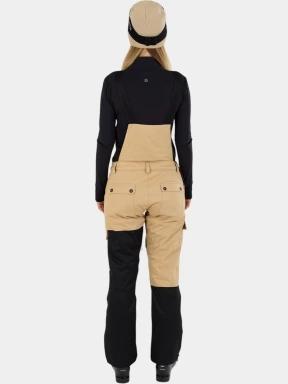 Fundango Sakura ECO Bib Pants női sínadrág homok színben 3