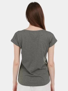 Fundango Amira T-shirt női rövid ujjú póló oliva színben 3