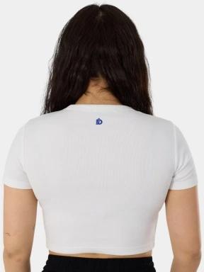 Fundango Sora Cropped T-shirt női crop top fehér színben 3