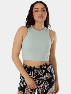 Fundango Naya Cropped Tank-T női tank top zöld színben 1