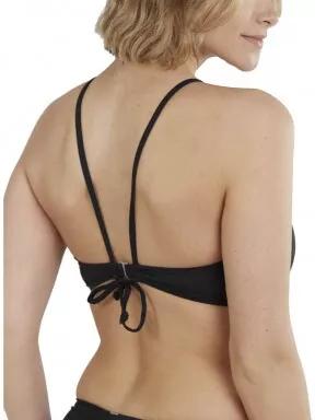 Fundango Hogg High Neck Top női bikini felső fekete színben 3