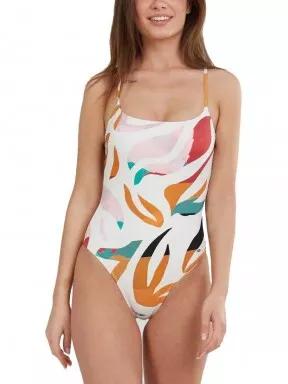 Fundango Lorida Classic Suit női fürdőruha fehér színben 1