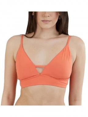 Fundango Sahara V-neck Cami Top női bikini felső magenta színben 1