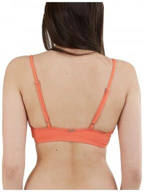 Fundango Sahara V-neck Cami Top női bikini felső magenta színben 3