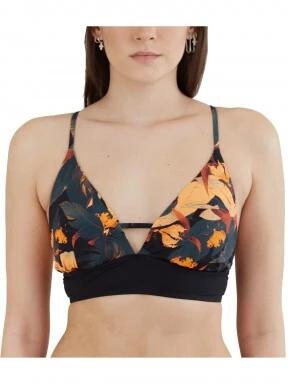 Fundango Sahara V-neck Cami Top női bikini felső multikolor színben 1
