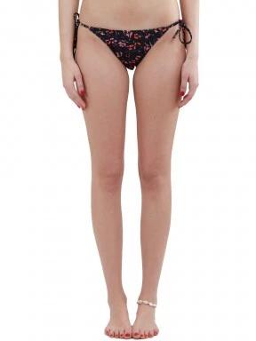 Fundango Innisfil Tie-side Bottoms női bikini alsó fekete színben 1