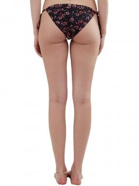 Fundango Innisfil Tie-side Bottoms női bikini alsó fekete színben 3