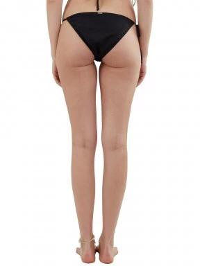 Fundango Innisfil Tie-side Bottoms női bikini alsó fekete színben 3