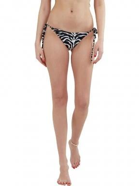 Fundango Innisfil Tie-side Bottoms női bikini alsó fekete színben 1