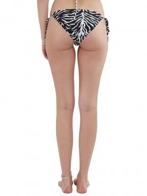 Fundango Innisfil Tie-side Bottoms női bikini alsó fekete színben 3