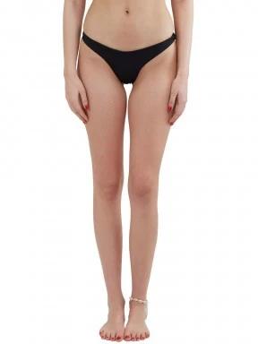 Fundango Madison High Cut Bottoms női bikini alsó fekete színben 1
