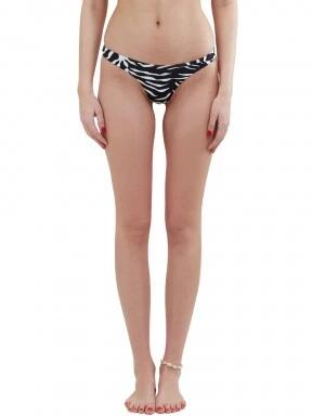 Fundango Madison High Cut Bottoms női bikini alsó fekete színben 1