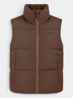 Fundango Keira Padded Vest női mellény barna színben 1