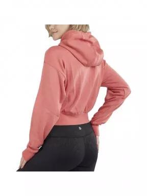 Fundango Draug Crop Hoodie női kapucnis pulóver magenta színben 3