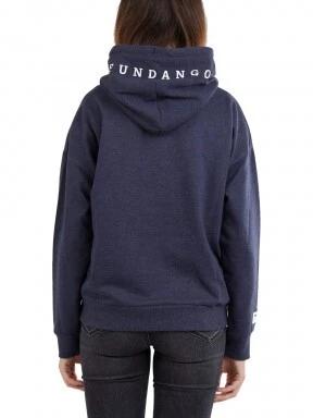 Fundango Haley Hooded Sweatshirt női kapucnis pulóver kék színben 3