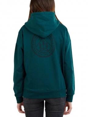 Fundango Haley Hooded Sweatshirt női kapucnis pulóver zöld színben 3