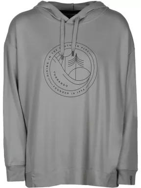 Fundango RICHMOND Hooded Pullover női kapucnis pulóver oliva színben 1