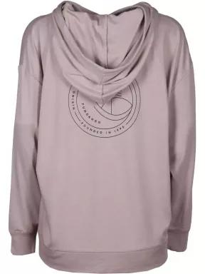 Fundango RICHMOND Hooded Pullover női kapucnis pulóver homok színben 3