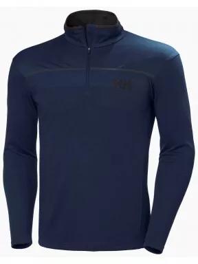 Helly Hansen Hp 1/2 Zip Pullover férfi polár pulóver sötétkék színben 1