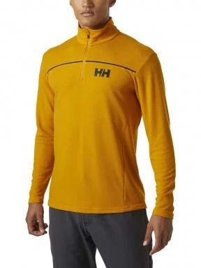 Helly Hansen Hp 1/2 Zip Pullover férfi polár pulóver sárga színben 1