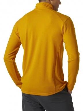 Helly Hansen Hp 1/2 Zip Pullover férfi polár pulóver sárga színben 3